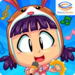 kids songs collection android application logo